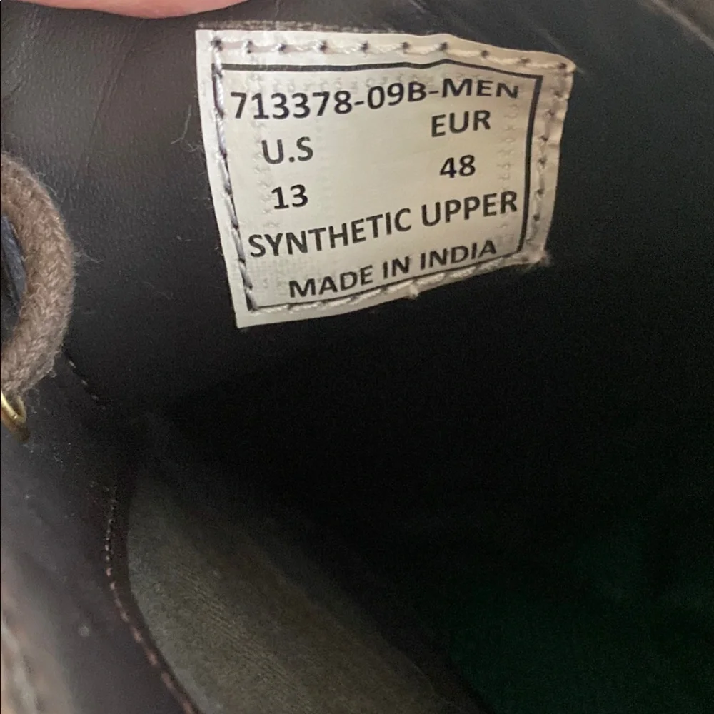 NEW Bass Men's Brown Leather Shoes